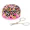 Dritz® Black & Pink Floral Pin Cushion with Scissors
